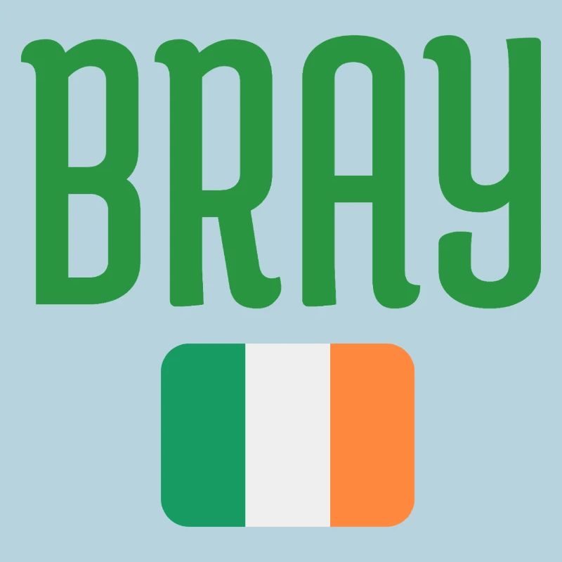 Drapeau d’Irlande de Bray