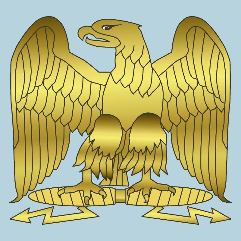 Blason de l’aigle impérial doré de Napoléon