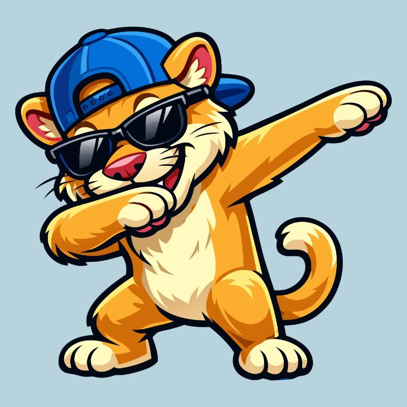 Dabbing Cougar