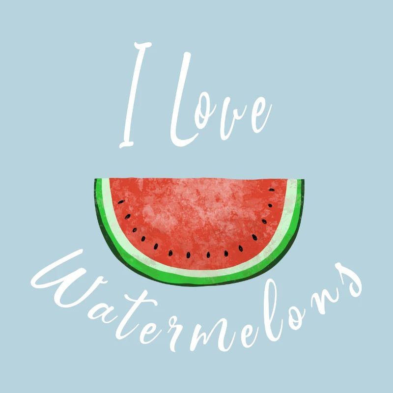 J'aime Pastèques - Watermelon - Fruit