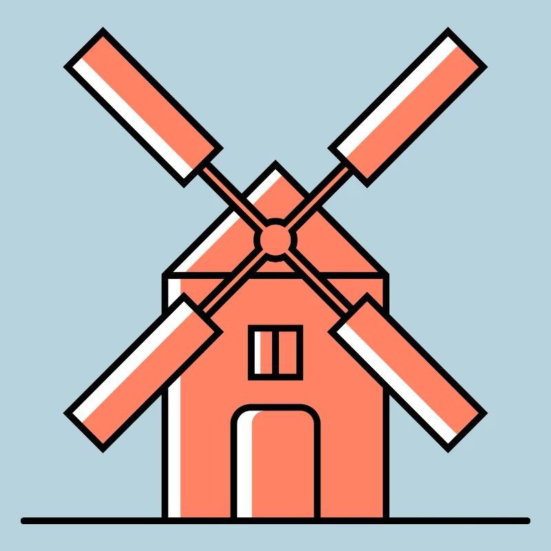 Windmühle Icon