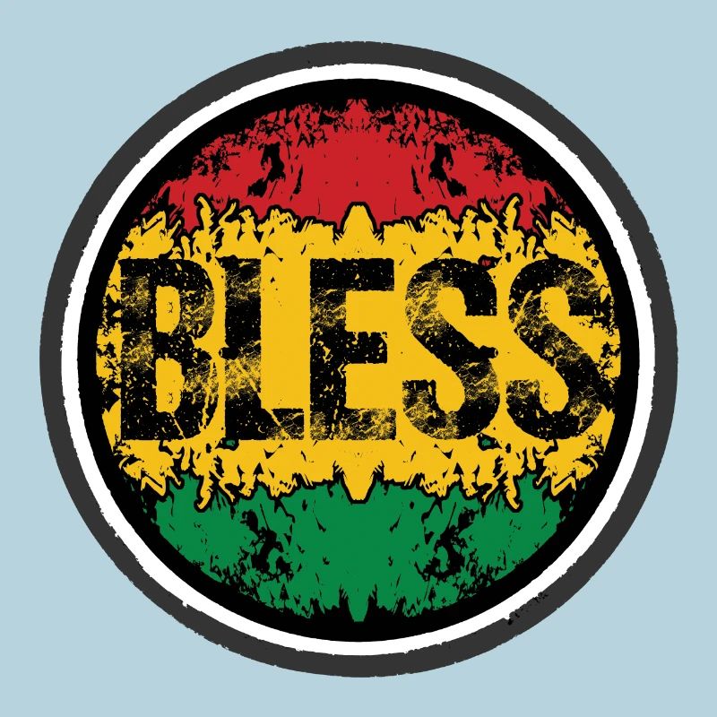 Rastafarian Blumen Muster