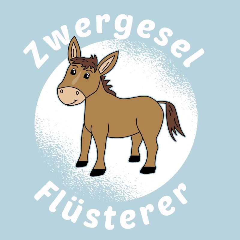 Zwergesel Flüsterer Miniesel Esel Muli Geschenk