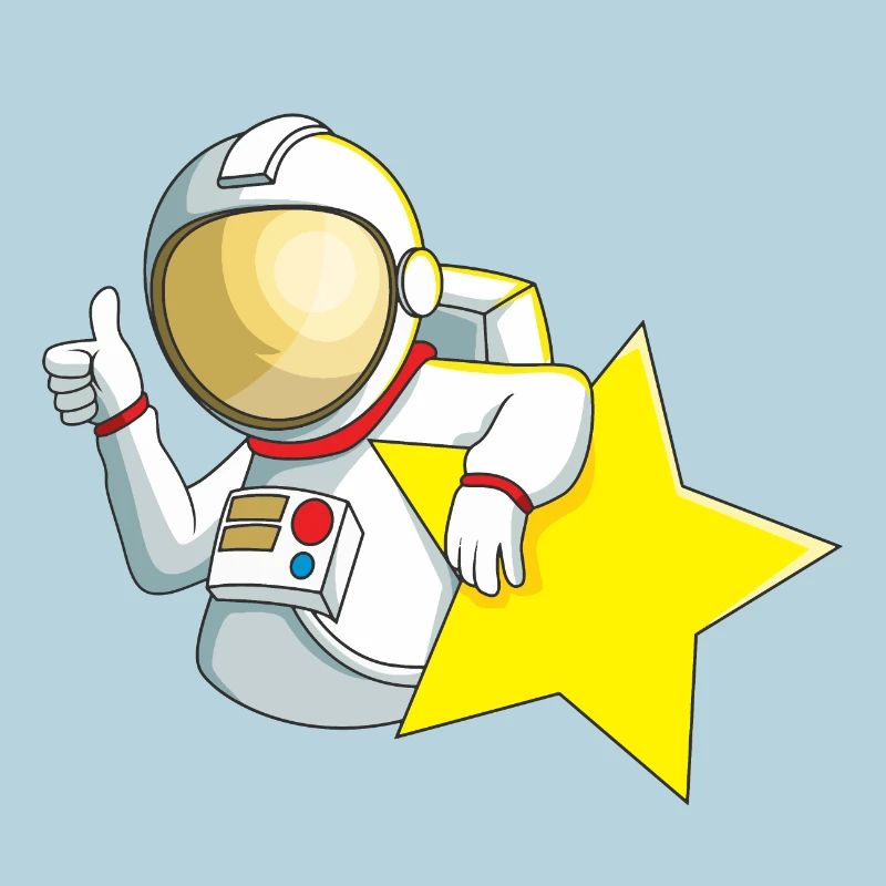 Astronauten Stern