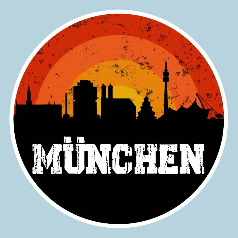 Munich Skyline Original