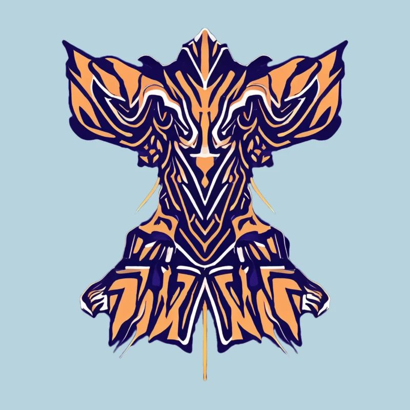 Tigermasken-Orang-Purp Design