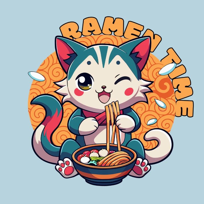Ramen Katze Kawaii