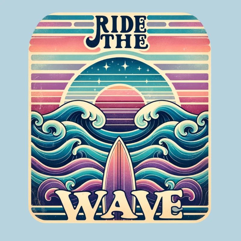 Surfer sur la vague