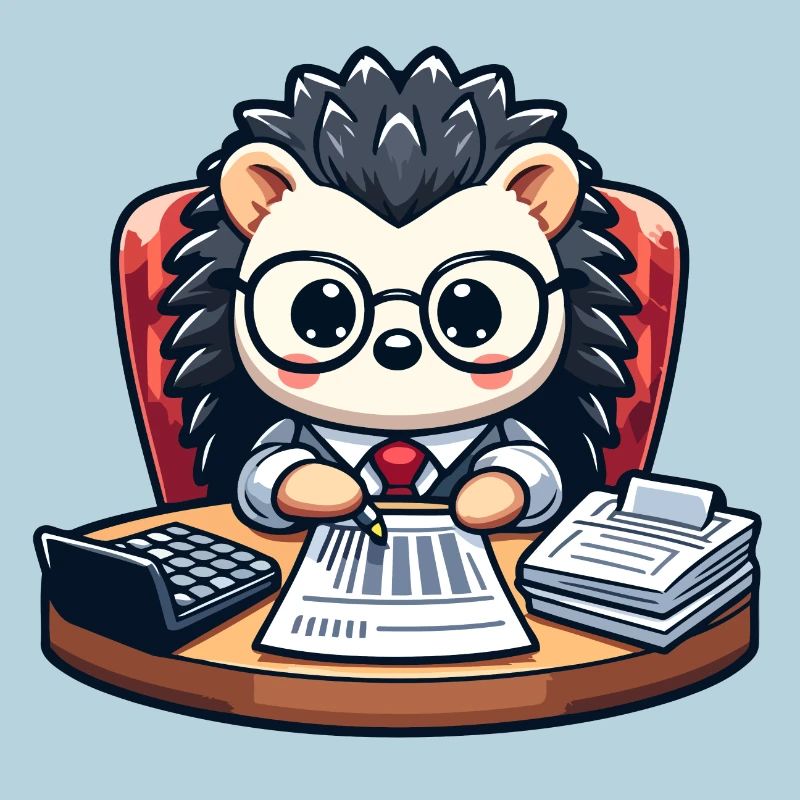 Hérisson comptable : la bestiole calculatrice