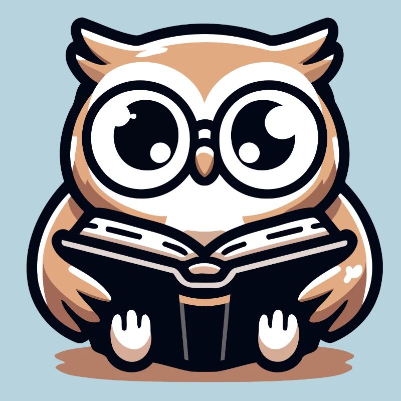 Weiser Eulenleser-Buch-Talisman