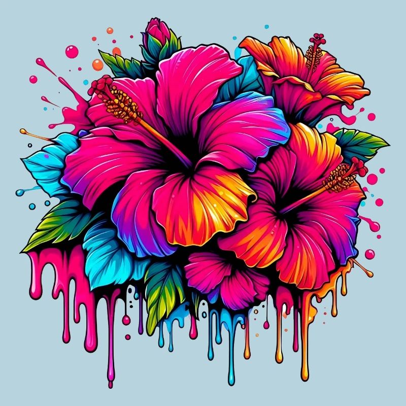 Fleurs d’hibiscus