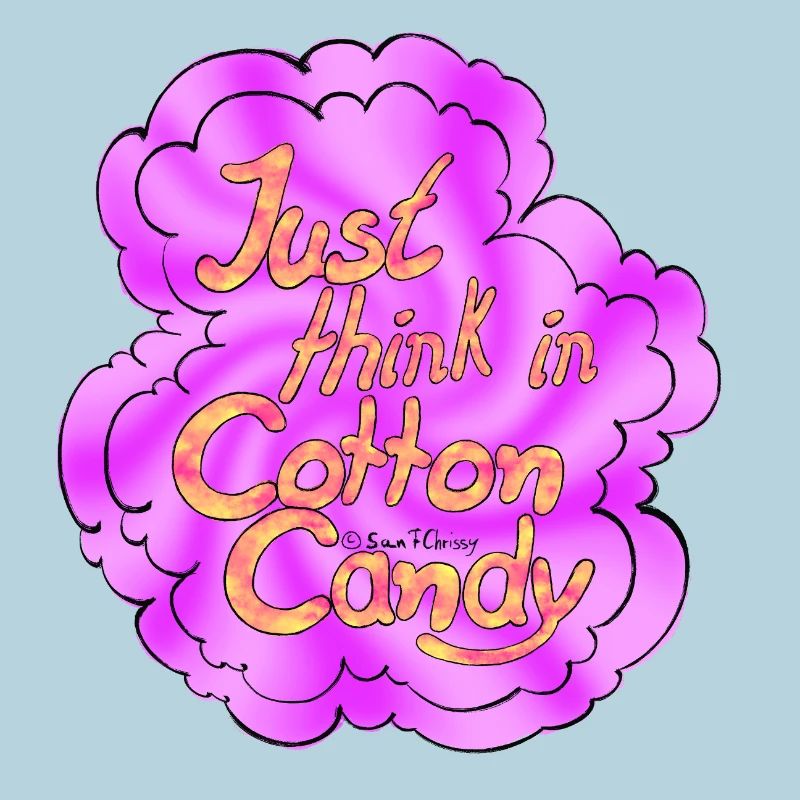 Cotton Candy Thinking Extra Shine