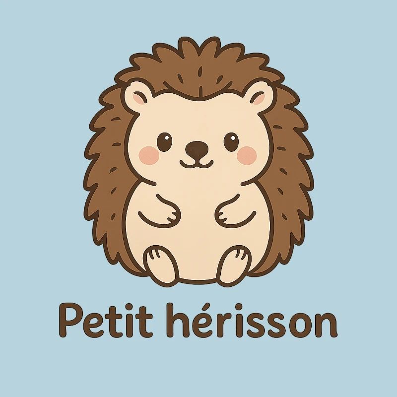 hérisson mignon "Petit hérisson"