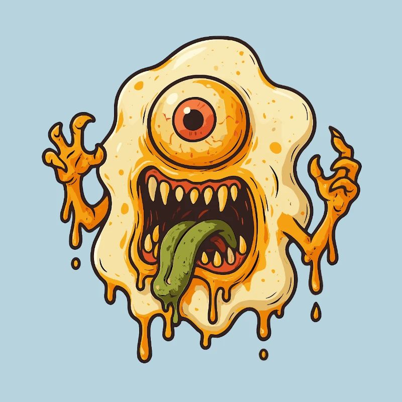Monstre gluant borgne