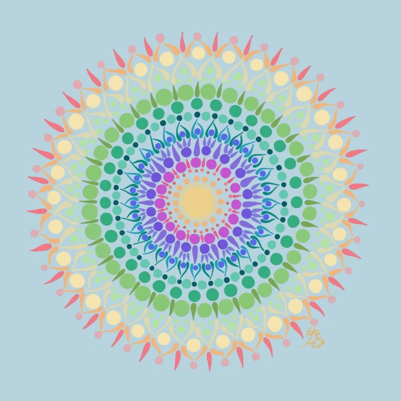 Mandala Sonnenschein