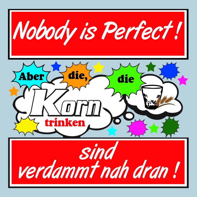 Grain Drinker Slogan Motif