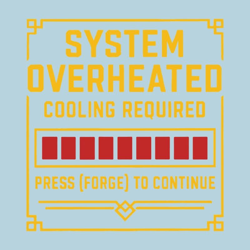 System Overheat – Forge Tee