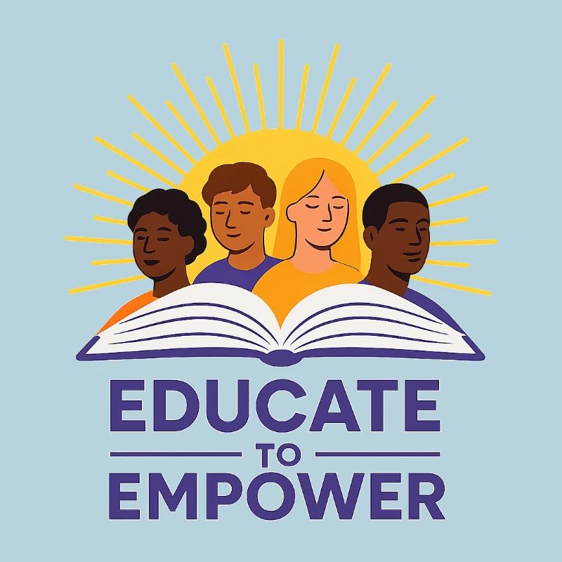 Sunlit Diversity Educational Illustration