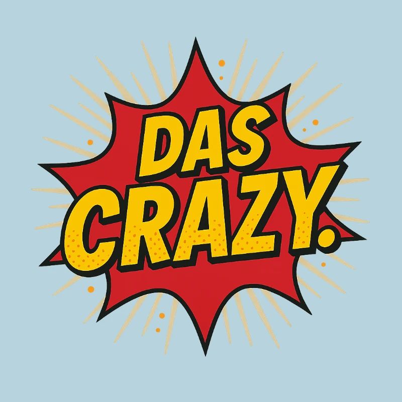 Comic Explosion Text Design