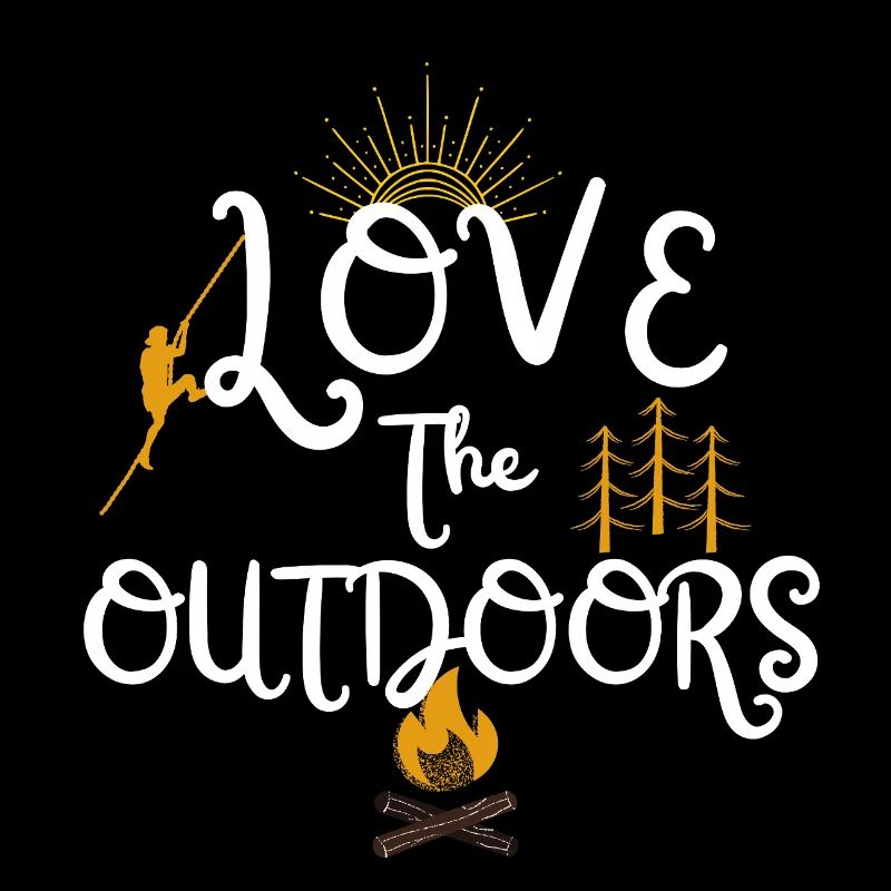 Love the Outdoors Camping Design