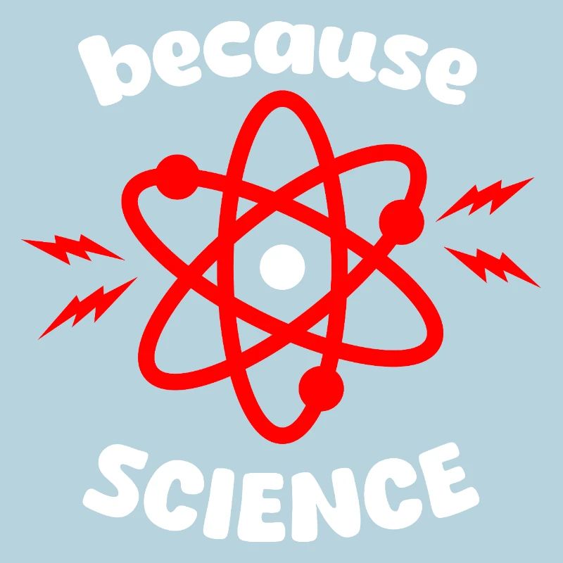 Because Science Atom Rouge