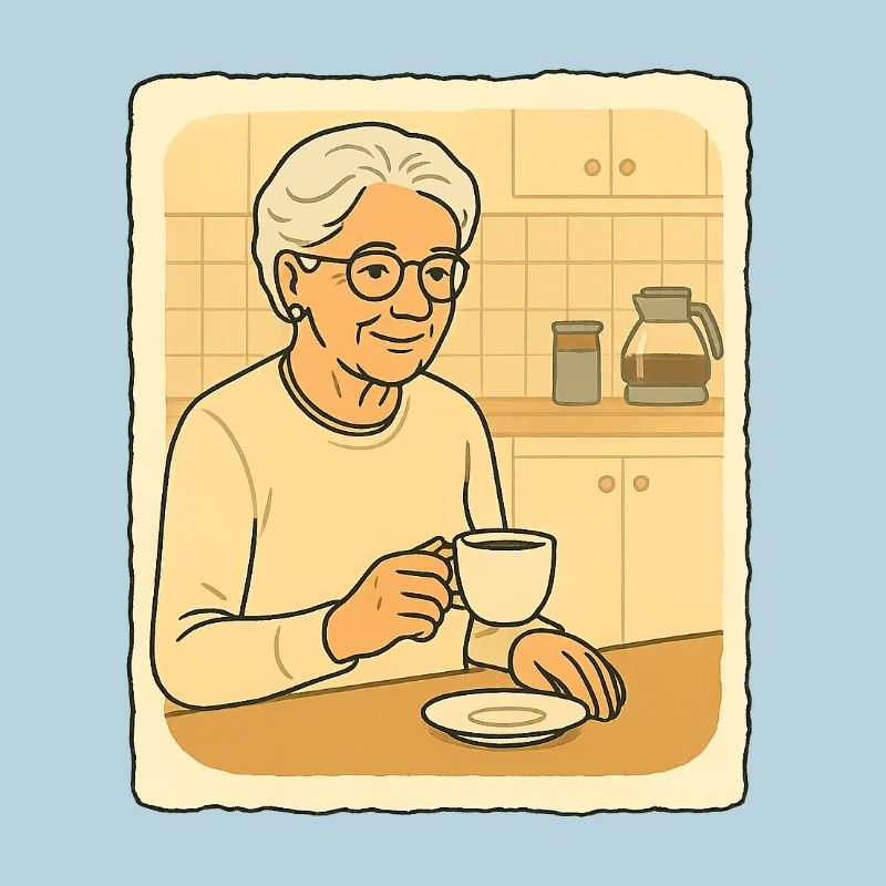 Omas Kaffee Moment
