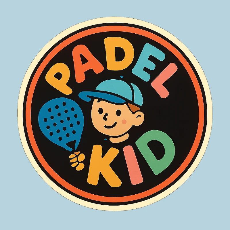 Padel Kind Logo Sticker