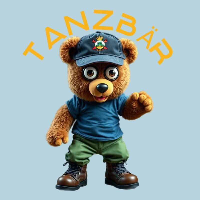 Tanzbär Maskottchen