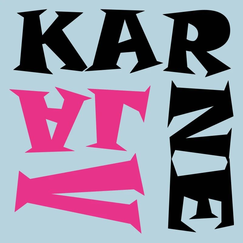 Karneval in Pink/Schwarz