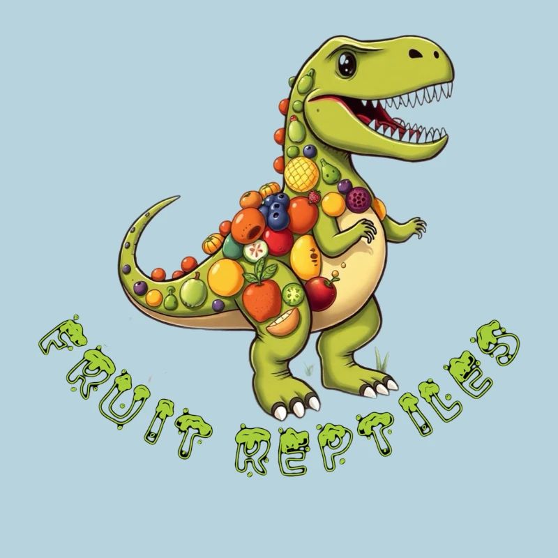 Fruit Dino with Fruit Wreath