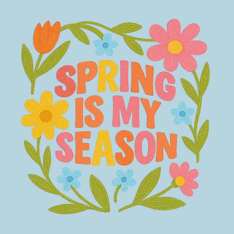 Le printemps est ma période préférée de l’année