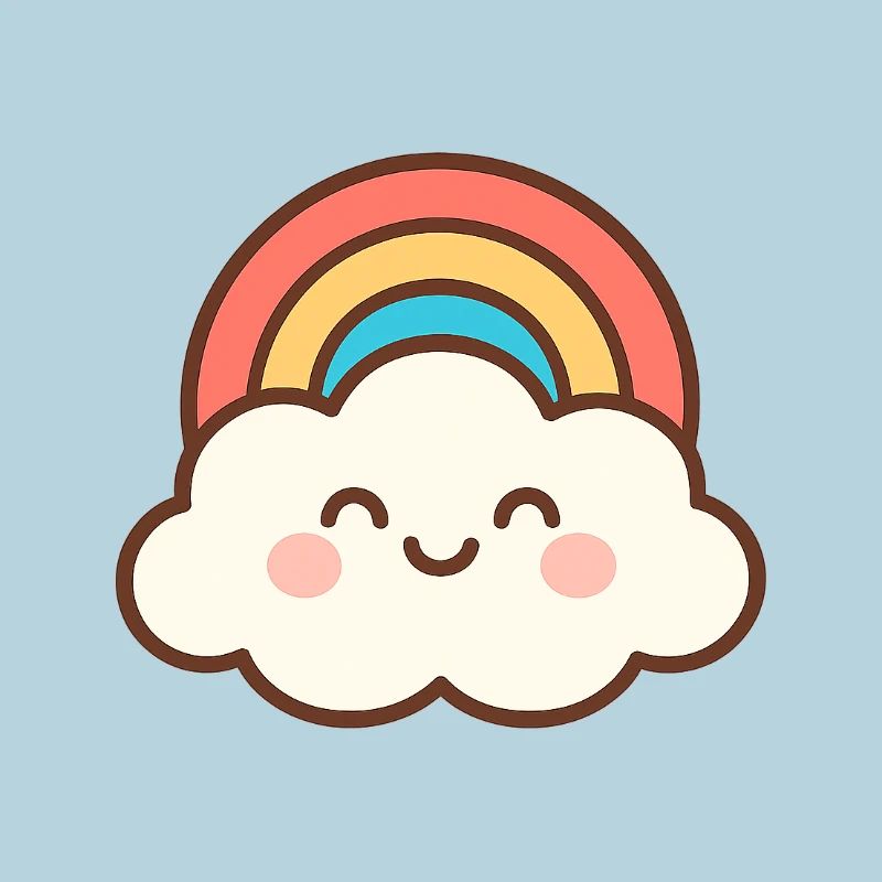 Cloud Smile Regenbogen