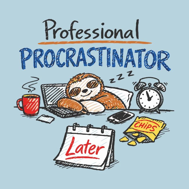 Procrastination professionnelle – Déclaration du bureau de la paresse