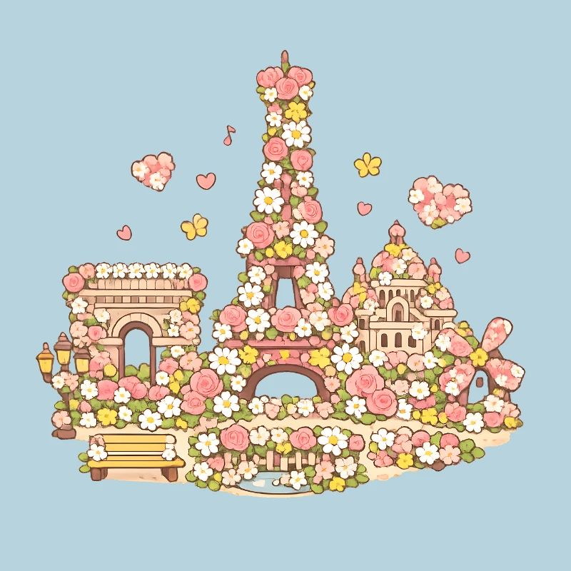 Monuments floraux de Parisland