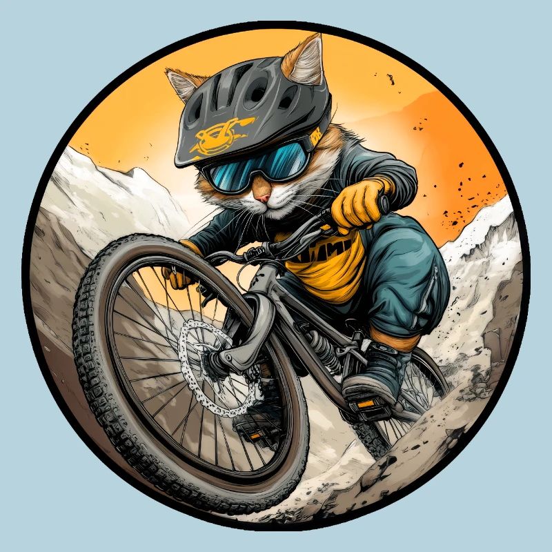 Cat Biker / MTB Kitten