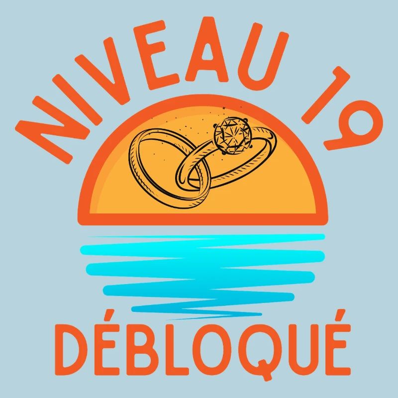 Niveau 19 Débloqué, une touche créative et joyeuse