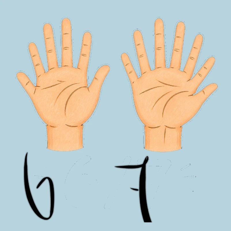 Double Open Hands Illustration