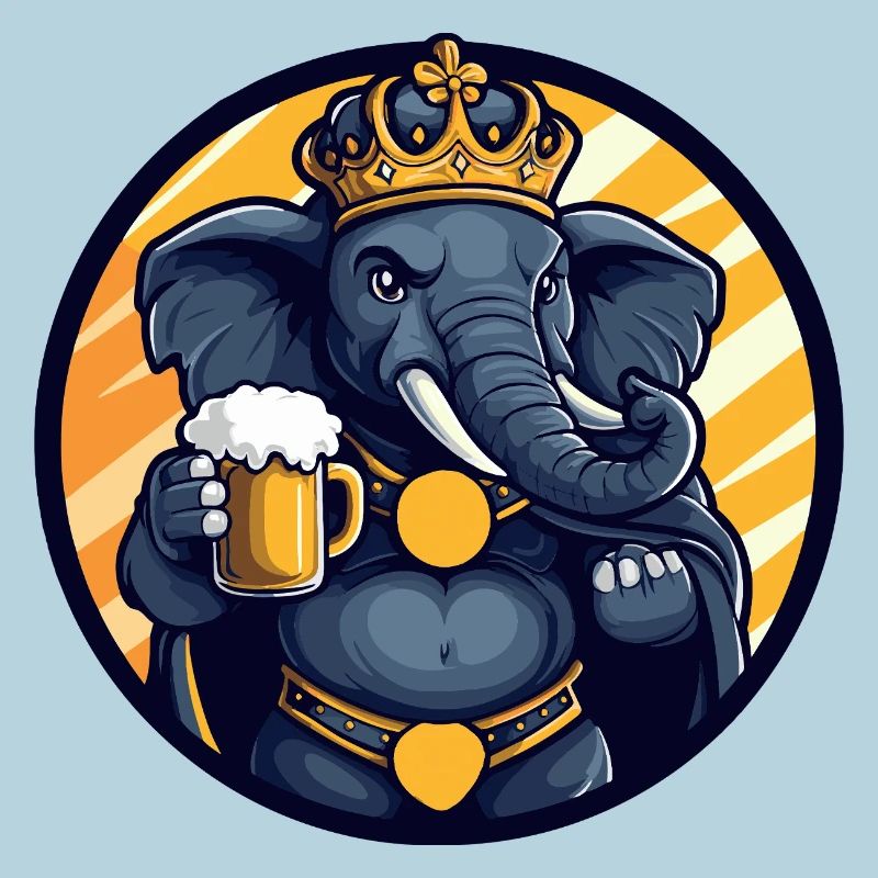 Elephant Beer Drôle
