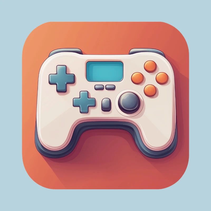 Design manette jeu vidéo
