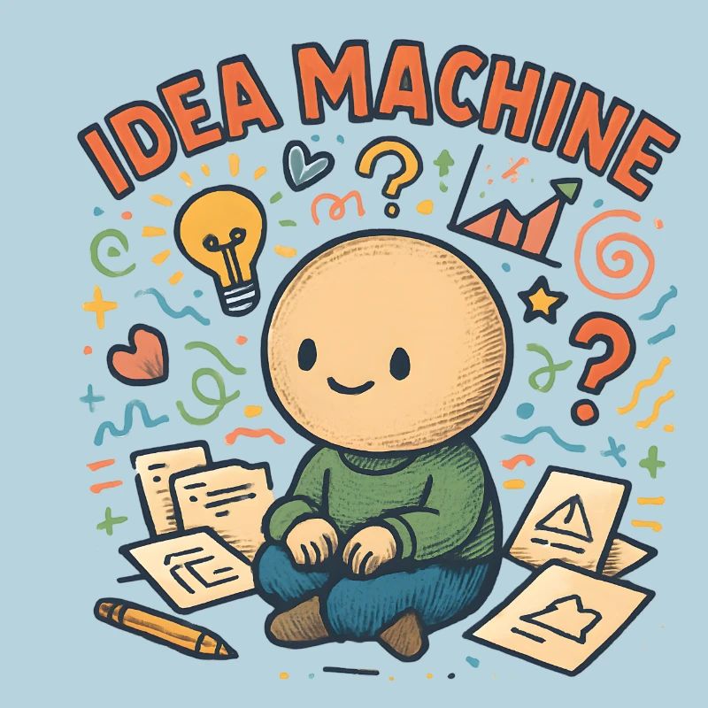 Machine à idées : Jeu créatif du cerveau