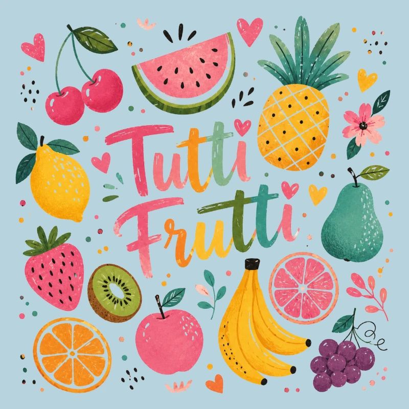 Tutti Frutti Farbexplosion