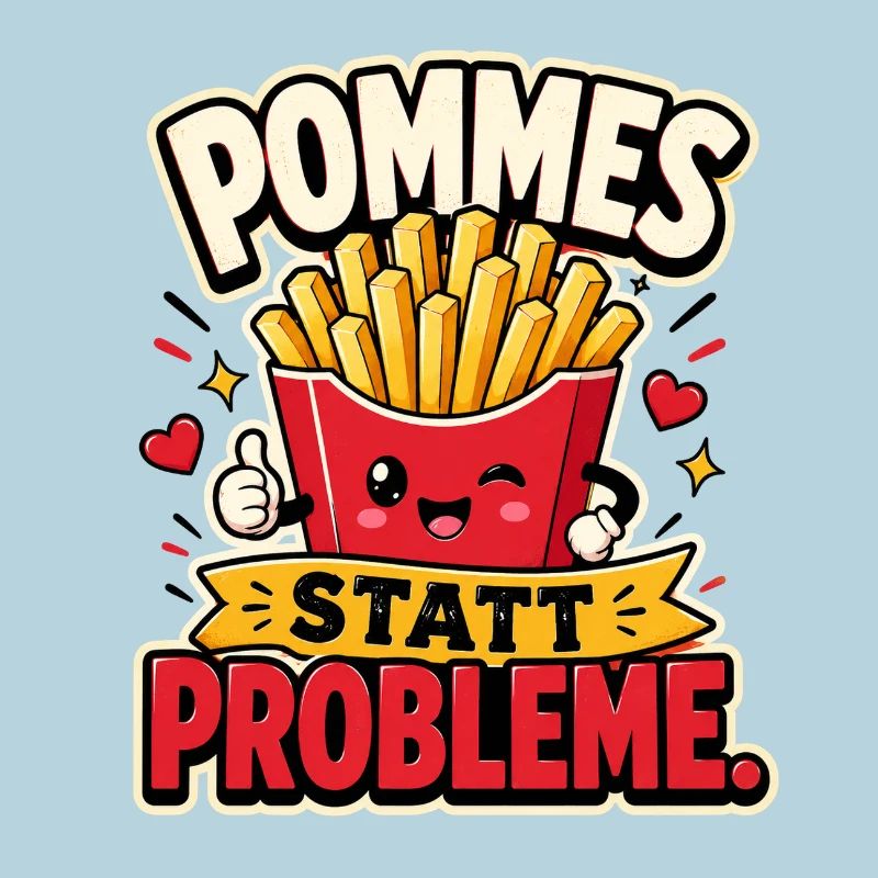 Frites au lieu de problèmes