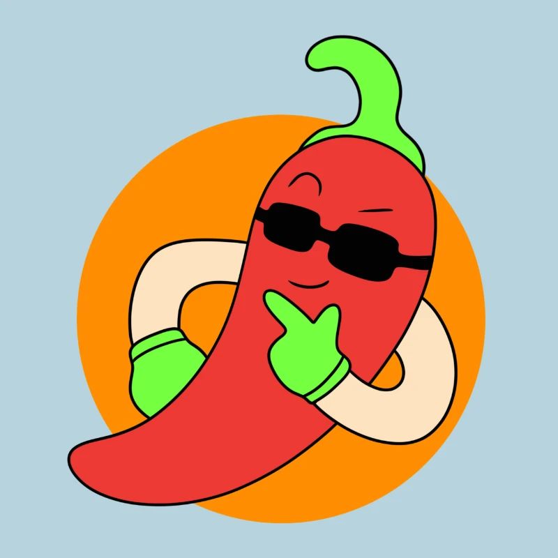 Cool chilli pepper