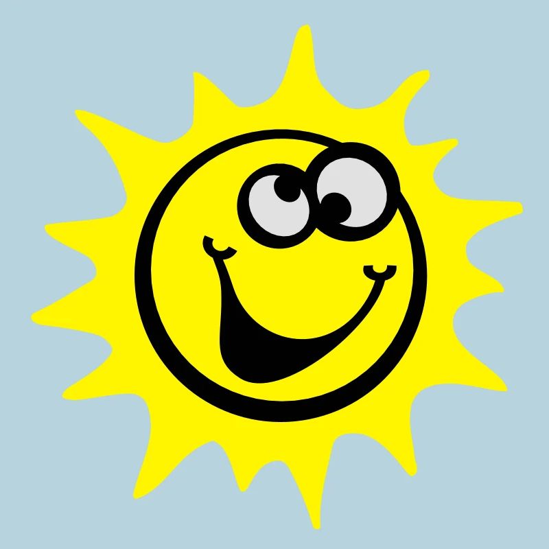 sonne 3c smiley / comic style