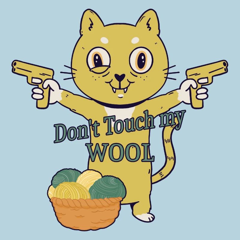 Don't touch my wool!