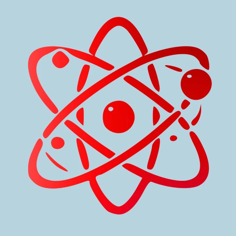 Conception d’illustration de modèle atomique