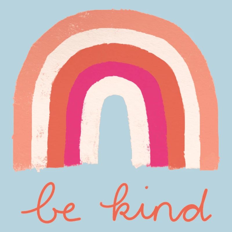 Be Kind Regenbogen