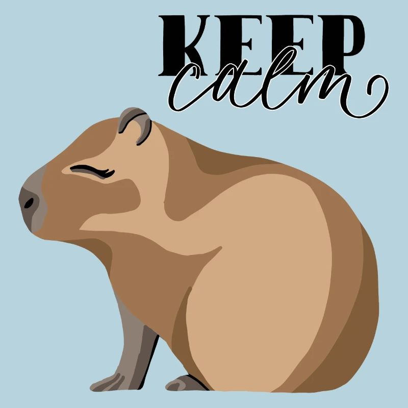 Keep Calm Capybara