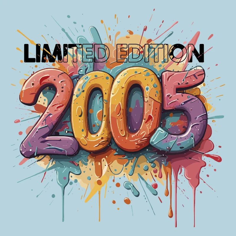 2005 Limitierte Edition Farbexplosion Graffiti