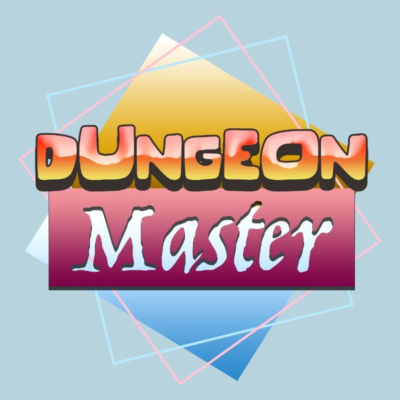 Retro Dungeon Masters Spieldesign-Meister